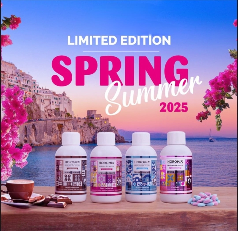 Ontdek 4 nieuwe Horomia wasparfums voor zomer 2025